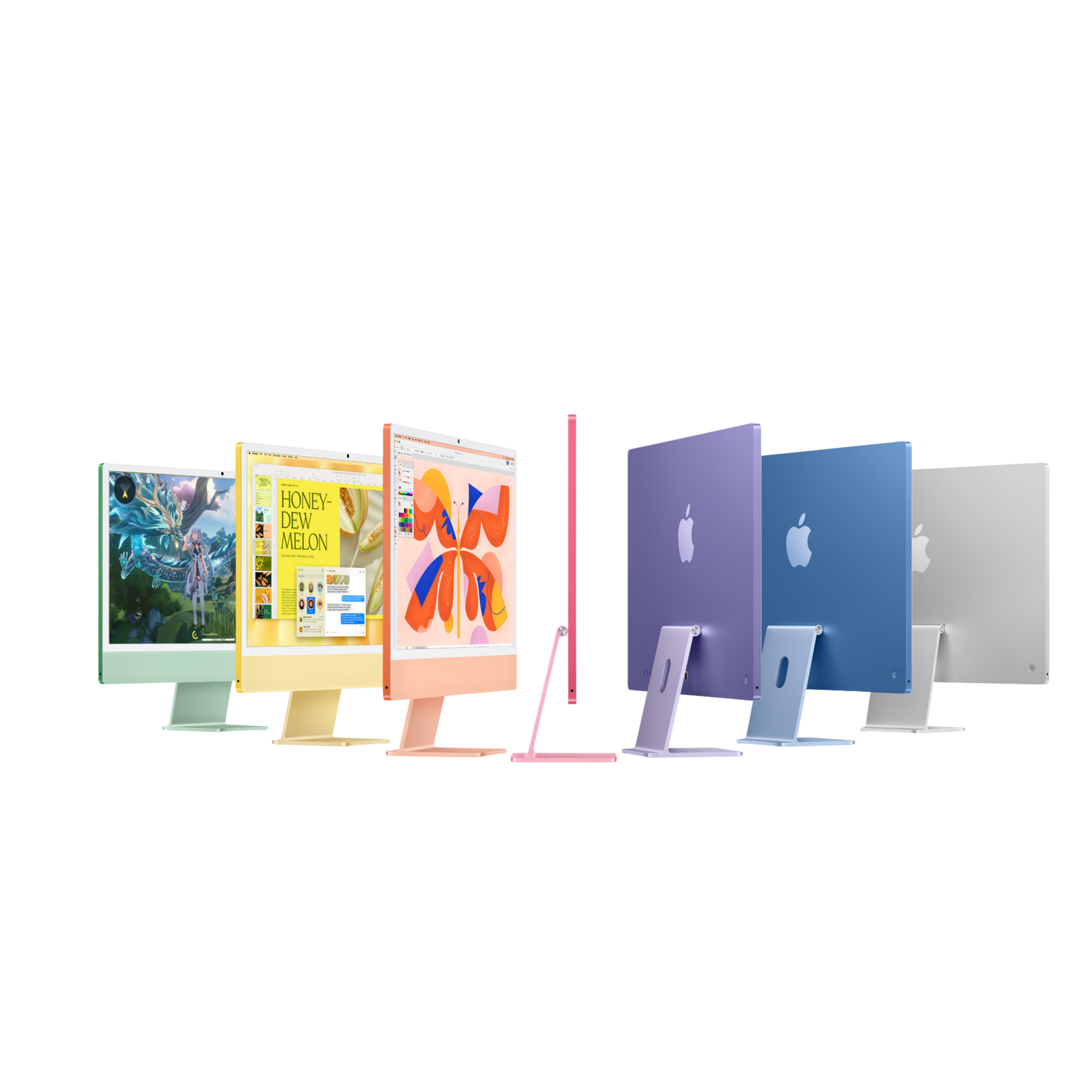 Apple iMac colours at Ubepari PC